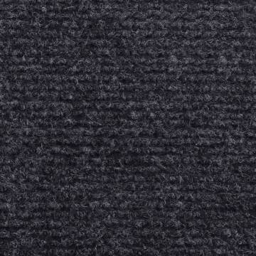 Exhibition Carpet Rib 1.2x15 m Anthracite - Durable & Versatile