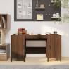 Brown Oak Desk 140x50 cm – Durable and Stylish for Your Office