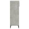 Shoe Rack Concrete Grey 40x36x105 cm | Durable & Stylish