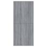 Shoe Cabinet Grey Sonoma 80x39x178 cm - Stylish Storage