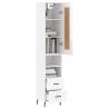 Highboard High Gloss White - Stylish & Durable Storage Solution