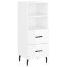 Highboard High Gloss White - Stylish & Durable Storage Solution