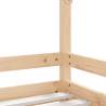 Kids Bed Frame 90x190 cm Solid Wood Pine - Fun & Safe Design