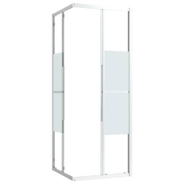 Stylish Shower Cabin ESG 80x80x180 cm - Hipomarket UK