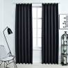 Blackout Curtains with Hooks 2 pcs Anthracite 140x245 cm Colour anthracite Size 140 x 245 cm Quantity in Package 1 