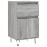 Stylish Grey Sonoma Sideboard - 40x35x70 cm | Hipomarket