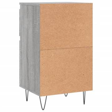 Stylish Grey Sonoma Sideboard - 40x35x70 cm | Hipomarket