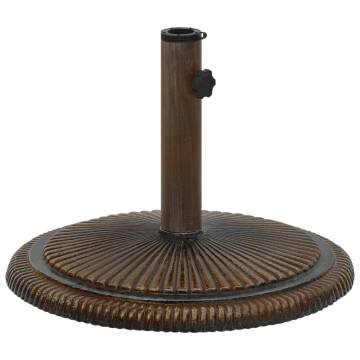 Bronze Umbrella Base - 45x45x30 cm Cast Iron | HipoMarket