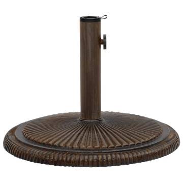 Bronze Umbrella Base - 45x45x30 cm Cast Iron | HipoMarket