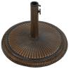 Bronze Umbrella Base - 45x45x30 cm Cast Iron | HipoMarket