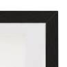 3D Box Photo Frames - 5 pcs Black 23x23 cm for 13x13 cm Picture