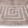 Washable Beige Rug 120 cm - Anti-Slip & Stylish | Hipo Market