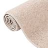 Rug Short Pile 140x200 cm Dark Beige - Elegant Home Décor