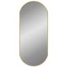 Wall Mirror Gold 80x35 cm Oval - Elegant Home Decor