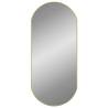 Wall Mirror Gold 90x40 cm Oval - Stylish Home Décor