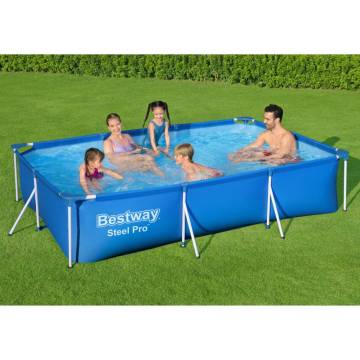 Bestway Steel Pro Swimming Pool 300x201x66 cm - Durable Fun