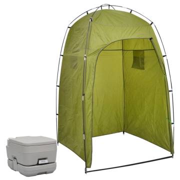 Portable Camping Toilet with Tent - Comfort in the Outdoors