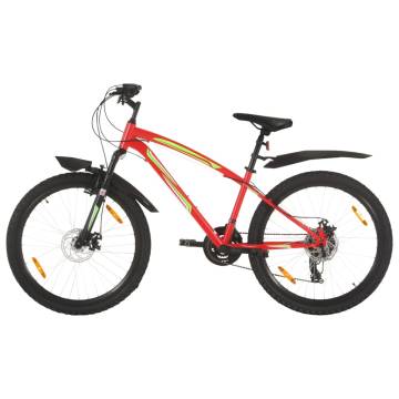 Mountain Bike 21 Speed 26 inch Wheel - Red | Hipomarket