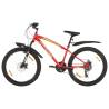 Mountain Bike 21 Speed 26 inch Wheel 36 cm Red Colour red Frame size 36 cm Number of 1 