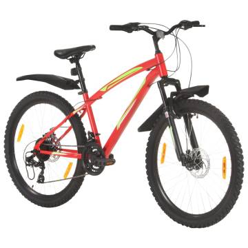 Mountain Bike 21 Speed 26 inch Wheel - Red | Hipomarket