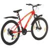 Mountain Bike 21 Speed 26 inch Wheel - Red | Hipomarket