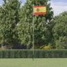 Spain Flag and Pole 6.23 m Aluminium Size 6,23 m Flag spain 