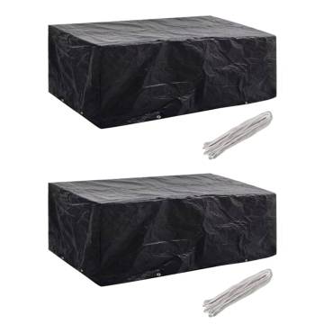 Garden Furniture Covers 2 pcs 200x160x70 cm | Durable & UV-Resistant