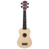 Soprano Ukulele Set for Kids - Light Wood 23" | HipoMarket