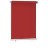 Outdoor Roller Blind 100x140 cm Red - UV Protection & Privacy