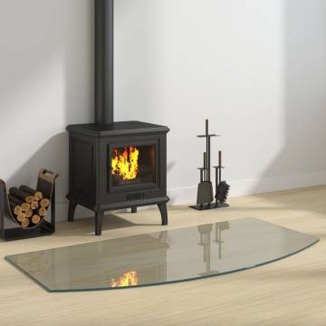 Fireplace Glass Plate 120x60 cm - Durable & Elegant Protection