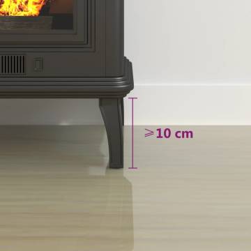 Fireplace Glass Plate 120x60 cm - Durable & Elegant Protection