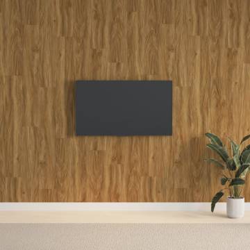 Brown Wood Look PVC Wall Panels - 2.06 m² Coverage