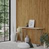 Brown Wood Look PVC Wall Panels - 2.06 m² Coverage