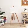 Solid Beech Wood Easel Stand - 100x104x172 cm for Artists