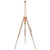 Solid Beech Wood Easel Stand - 100x104x172 cm for Artists