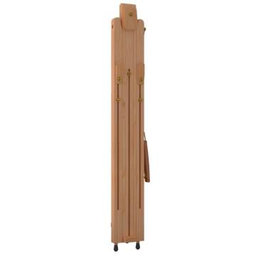 Solid Beech Wood Easel Stand - 100x104x172 cm for Artists