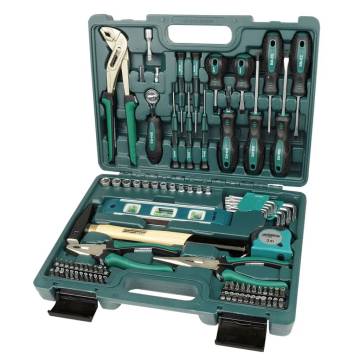 Brüder Mannesmann 86 Piece Tool Set - Durable & Compact