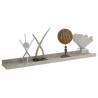 Concrete Grey Wall Shelves - 2 pcs 60x9x3 cm | HipoMarket