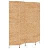 Stylish 4-Panel Water Hyacinth Room Divider - 163x180 cm