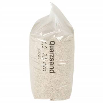 Filter Sand 25 kg - Efficient Pool Filtration 1.0-2.0 mm