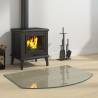 Fireplace Glass Plate 80x60 cm - Premium Tempered Glass Protector