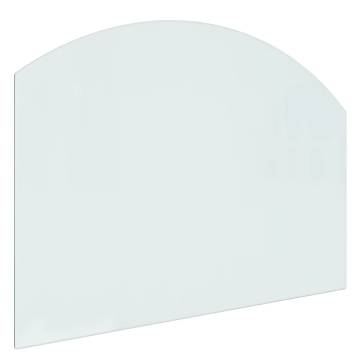 Fireplace Glass Plate 80x60 cm - Premium Tempered Glass Protector