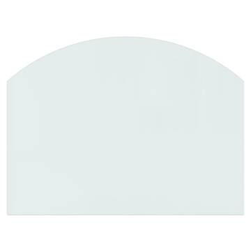 Fireplace Glass Plate 80x60 cm - Premium Tempered Glass Protector