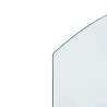 Fireplace Glass Plate 80x60 cm - Premium Tempered Glass Protector