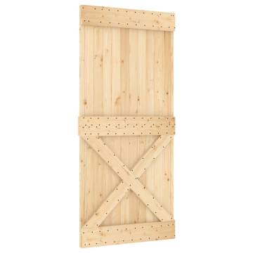 Solid Wood Pine Door NARVIK - 95x210 cm | HipoMarket