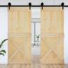 Solid Wood Pine Door NARVIK - 95x210 cm | HipoMarket