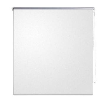 Roller Blind Blackout 80x175cm White - Light Reduction