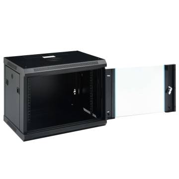 9U Wall Mounted Network Cabinet - Durable & Lockable Design