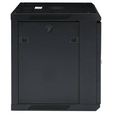 9U Wall Mounted Network Cabinet - Durable & Lockable Design