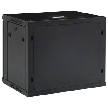 9U Wall Mounted Network Cabinet - Durable & Lockable Design